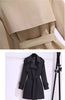 Trench Coat Women's Suit Collar Coat Spring Autumn Female Long Jacket Waist Temperament Windbreaker Overcoat