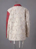 Color Block 3D Flower Turn-Down Collar Long Sleeve Blazer Slim Fit Women's Top Spring Autumn CPG2870