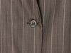 Women Elegant Striped Blazer Suit Slim Button Blazer or Wide-leg Pants Spring Fall Mujer Commute Pants Set