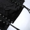 Dark Punk High Split Hem Straps Dess 90s Streetwear Gown Women Sexy Corn Bandage Velvet Dresses Mall Gothic Clothing