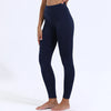 Winter Thermal Leggings Womens Solid Color Thick Pants Warm High Waist Solid Color Outdoors Casual Classic Leggings