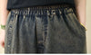 Artistic Retro Embroidered Jeans Women's Wear Spring Autumn Loose High Waist Elastic Denim pants Female Casual Trousers