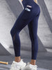Double Pocket Yoga Pants Women's Patchwork High Waist Stretchy Leggings Fitness Jogging Cycling Sportswear Female Skinny Pants