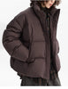 Women's Thickened Cocoon-Shaped Down Jacket, 90% Duck Down, Warm, Loose, Versatile Coat, Winter Model