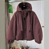 Korean Trench Coat Women Spring Autumn Loose Long Sleeve Casual All-Match Hooded Windbreaker Outerwear Ladies Overcoat