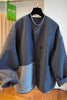 Korean Style Single Breasted Coats Women Autumn Patchwork Gray Loose Casual Coats