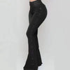Jeans High Waist Strecth Denim Flare Pants Women Vintage Trousers Buttons Denims Streetwear Autumn Female Floor Length