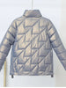 Glossy Down Cotton Jackets Women Winter Parkas Female Stand Collar Casual Warm Short Puffer Jacket Snow Outwear