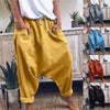 Women's Casual Harem Crotch Pants, Lace-up Harem Pants, Women Trousers, Oversized Hip-hop Streetwear Woman