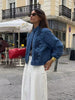 Women's Quilted Stand Collar Padded Jacket Long Sleeve Pocket Casual Fall Winter Coat