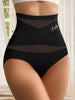 1pcs High Waisted Panties Lift Hip and Tummy Breathable Mesh Sexy Panties Cross Tummy Ice Silk Traceless