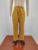 Customizable Corduroy Loose Straight Trousers Women Spring Autumn High Waist Casual Lady Oversize Loose Pants Suit Pants