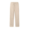 Women's Winter Sweatpants Solid Color Casual Fleece Sweatpants Outdoor Travel Camping Wide Leg Straight Pants