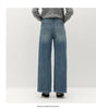 Women Jeans Wide Leg Slight Flare HighWaist Fit Elastic Back Waist Soft Touch Winter Denim Fabric Everyday Style