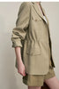 Women's Jacket Autumn Casual Notched Lapel Jacket Office Lady Versatile Women's Loose Long Sleeve Tops 12651026