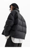 Women's Thickened Cocoon-Shaped Down Jacket, 90% Duck Down, Warm, Loose, Versatile Coat, Winter Model