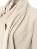 Solid Irregular Scarf Elegant Blazer Women Lapel Long Sleeve Loose Fit Jacket Tide Spring Autumn 1DZ0018