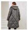 Women's Winter Jackets Plus Size Long Warm Parkas Elegent Hooded With Fur Classic Quilted Coats Women1165