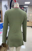 Y2K Striped T Shirt Dress Women Long Flare Sleeve Crew Neck Contrast Trim Ruched Side Curved Hem Casual Mini Streetwear Dress
