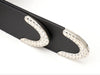 American Y2K Retro Rhinestones Belt Women Punk Hip Hop Rock Style Jeans Belts Black PU Leather Needle Buckle Belt