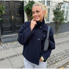 Autumn Women Stand Collar Woolen Jacket Single Breasted Long Sleeve Female Coat Chic Street Office Short Outerwears