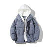 Women's Winter Oversize Jacket Down Cotton Padded Coat Female Loose Casual Overcoat Female Hooded Short Parkas