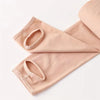 Autumn Winter Fleece Lined Pearl Velvet Over-the-Knee Leggings for Women Thickened Warm Tights for Cold Weather