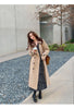 Trench Coat Women Double-Breasted Trenchcoat Lace Female Autumn Casual Coats Windbreaker Outwear Raincoat Streetwear