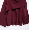 Mujer Cape Coat Women Scarf Collar Ponchos Women Shawl Long Sleeve Winter Woman Ponchos Cloak Knitted Cardigan for Women