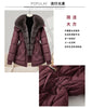 Parkas Women Down Cotton Jacket Winter Coat Large Fur Collar Warm Mid Long Cotton Padded Jacket Female Outerwear Overcoat