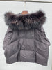 Women Winter Goose Down Jackets Real Fox Fur Collar Hooded Thick Natural Raccoon Fur Female Outwear Warm Loose Puffer Coats
