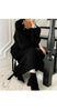 High end Knitted Dress Women's Autumn Winter Stretch Sweaters Long Dress Female Retro Chic buttons stylish Turtleneck Base dress