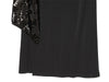 Women Backless Sequin Patchwork Maxi Dress Elegant Wide Sleeve Long Gowns Feminine Evening Party Daily Robes