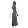Chic Streetwear Outfit Mall Gothic Sleevelees Hooded Dress Punk Grunge Holes Hem Split Dresses for Women with One Cuff