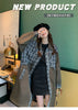 Chinese Style Retro Buckle Blazer Women's Heavy Industry Embroidered V-neck Blazer