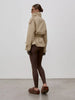 Stand Collar Lace Up Trench Chic Coat Women Long Sleeves Single Breasted Short Windbreaker Spring Daily Street Lady Jacket