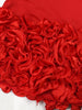 Beautiful Red Ruffle Mini Dress Women Evening Dress Glam Straps Fitted Chirstmas Cocktail Dress Year Robes