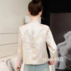 Women's Leisure Jacket Spring Autumn Retro Printing Be All-match Lady Outerwear Chinese Style Ladies Short Coat