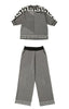 Two piece Women's Knitwear Casual Sets Spring Autumn Loose Temperament Pullover Tops+Wide leg Pants Female