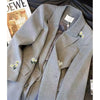 High-Quality Embroidery Blazer Jacket Women Autumn Long Sleeve Casual Female Temperament Ladies Suit Outerwear Tops