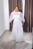 Folds Fall Women's Hand-pleated Loose Dress Plus-size Women's Evening Dress