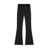 Mujer Flare Pants Sets for Women 2 Pieces Fleece High Waist Woman Trousers Sets Zipper Cropped Women's Jacket Streetwear Outfits