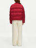115.2G Filling Amount Stand-up Collar Chinese Style Down Coat For Women Jacquard Warm Casual Jacket 24FS14068