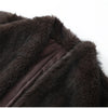 Women Thick Faux Fur Coat Lapel Hidden Button Loose Elegant Lady Outerwear Female Street Warm Commute Overcoat