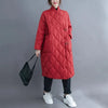 Winter Women Long Jacket Femmes Quilted Warm Lightweight Down Cotton Coat Loose Oversize Parkas Padded Female Outerwear
