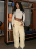 Furry Casual Straight Pants Women Y2K Simple Autumn Basic Wild Streetwear Sweatpants Skinny Hipster Trousers