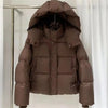 Parkas Women Winter Down Cotton Jacket Coat Ladies Hooded Outwear Parka Thick Cotton Padded Female Warm Overcoat