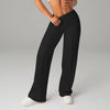 High Waisted Yoga Pants for Women, Loose Wide Leg Workout Trousers with Pockets for Running and Outdoor Exercise