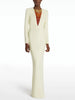 High Street Designer Vestido Women's Diamonds Beaded Chains Long Maxi Dress