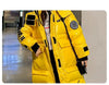Black Glossy Parker Female Warm Winter Thicken Down Cotton Jacket Windproof Rainproof Women's Hooded Coat Casual Long Overcoat